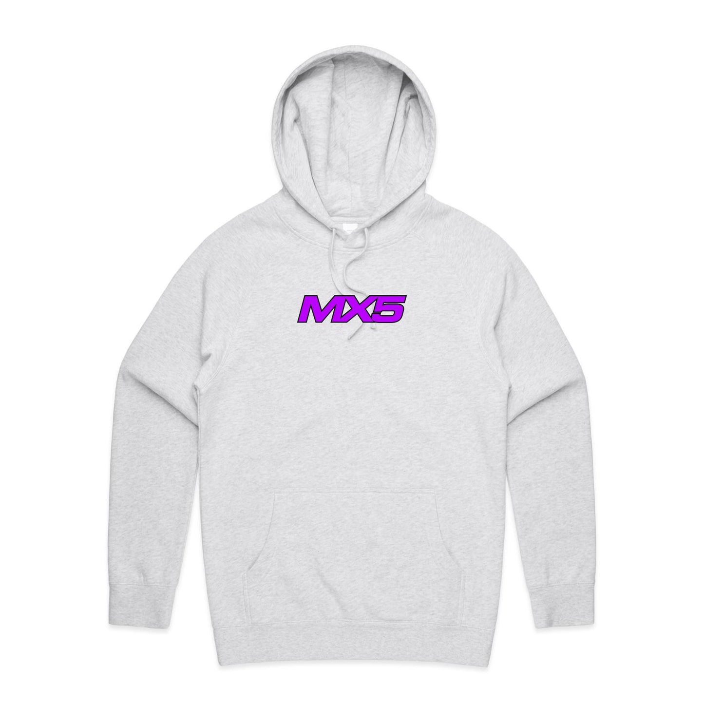 Mazda MX5 Purple Hoodie - Front & Back Graphics