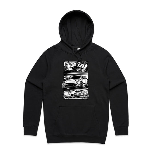 Nissan GT-R R35 Comic Hoodie