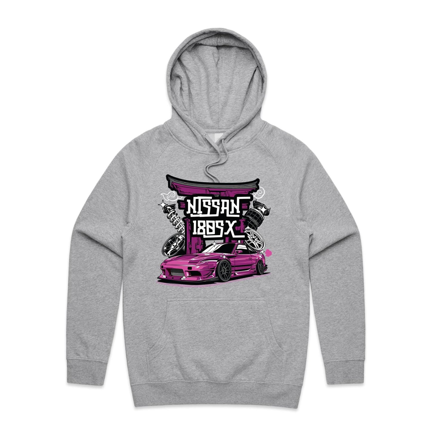 Nissan 180SX Purple Hoodie