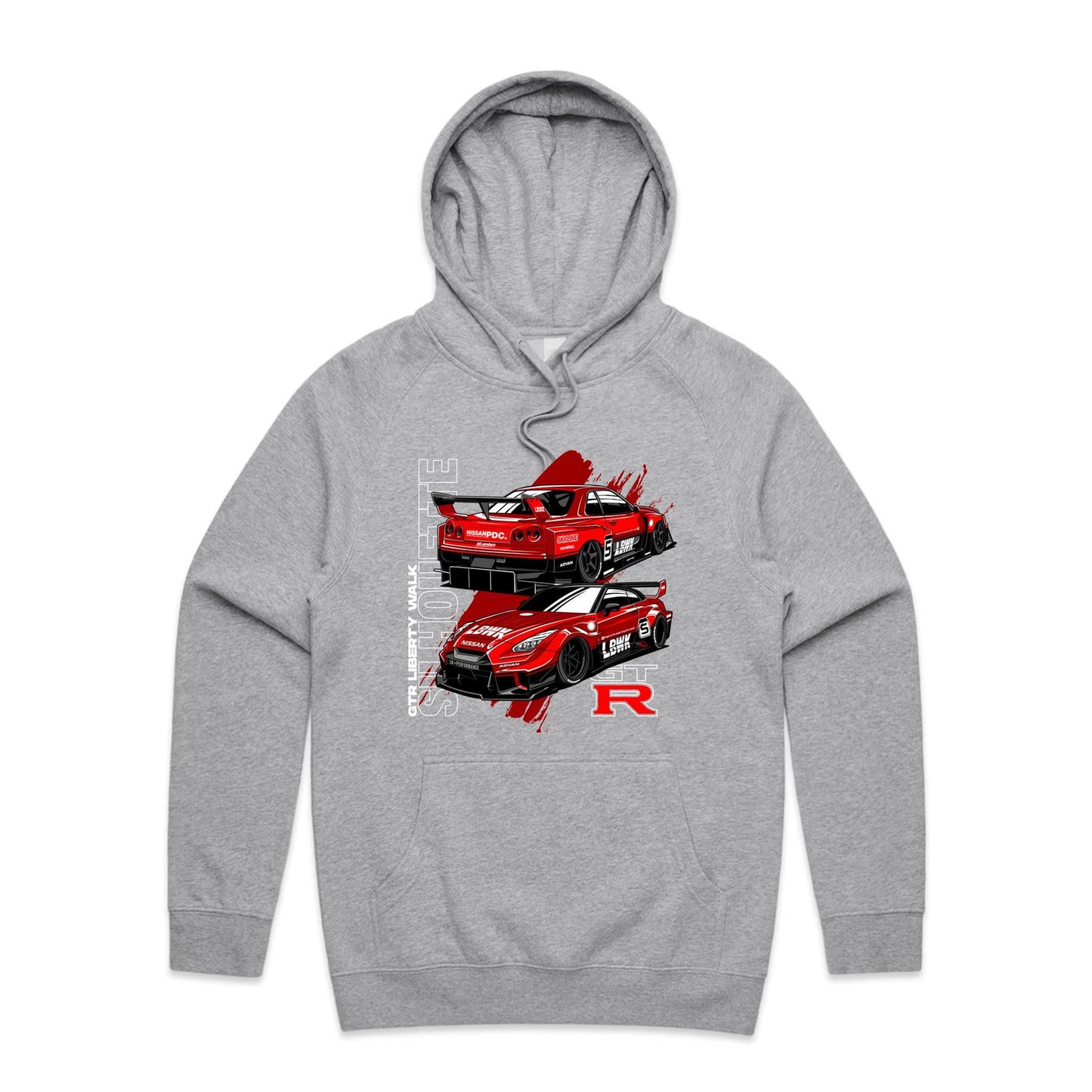 NIssan GT-R R35 Liberty Walk Silhouette Hoodie