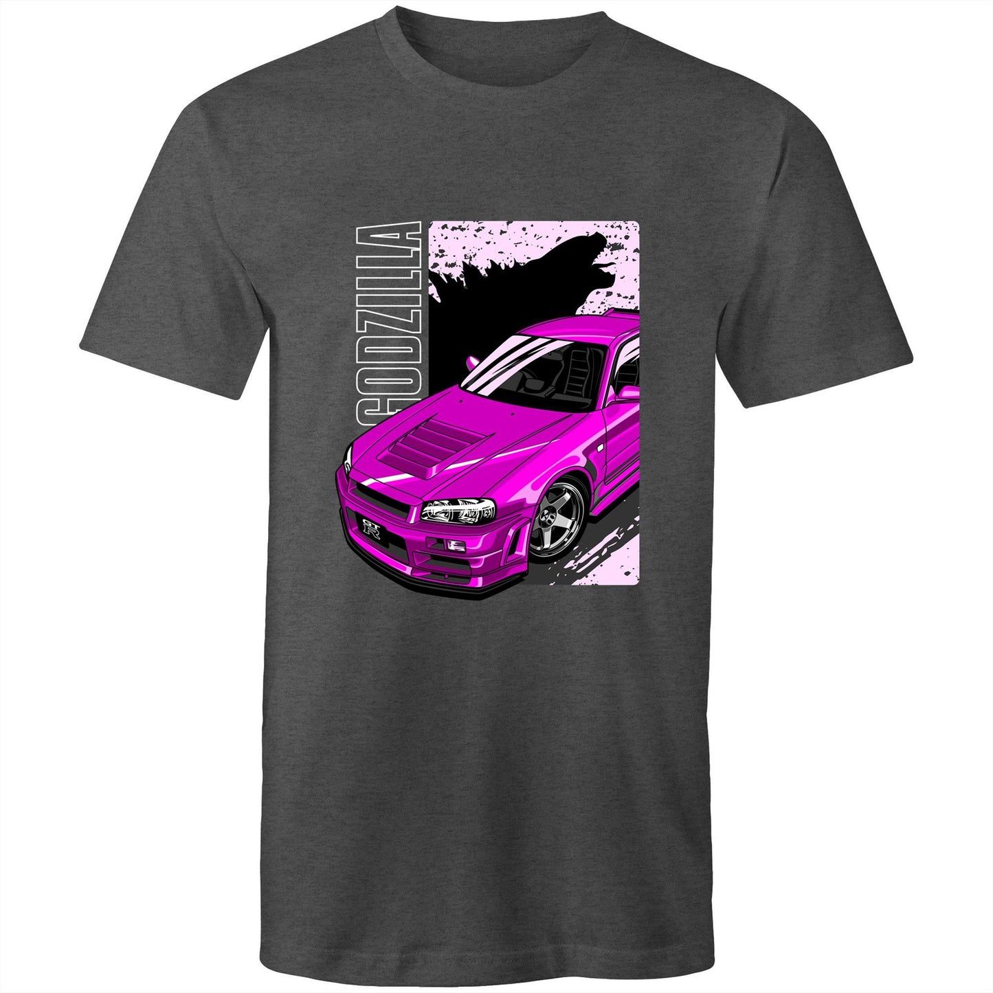 Nissan GT-R R34 Nismo Godzilla Pink Tee