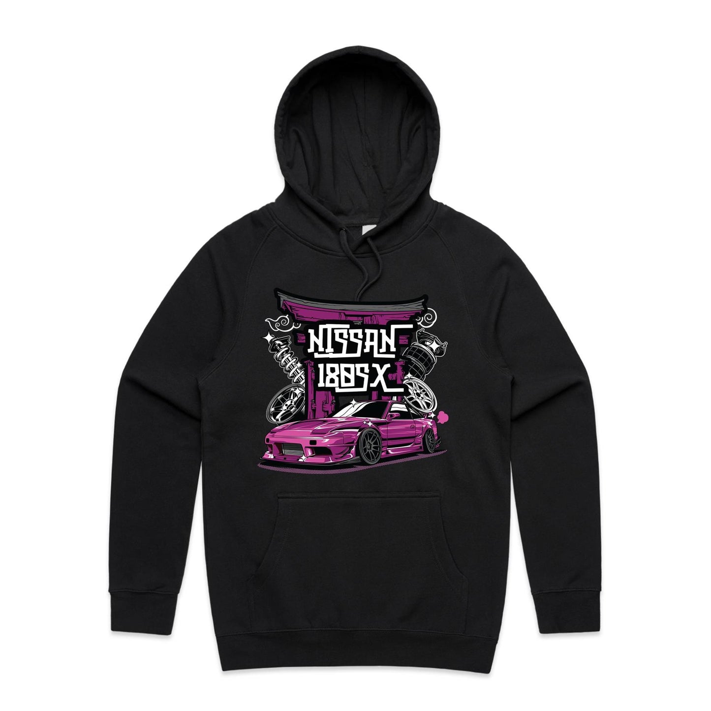 Nissan 180SX Purple Hoodie