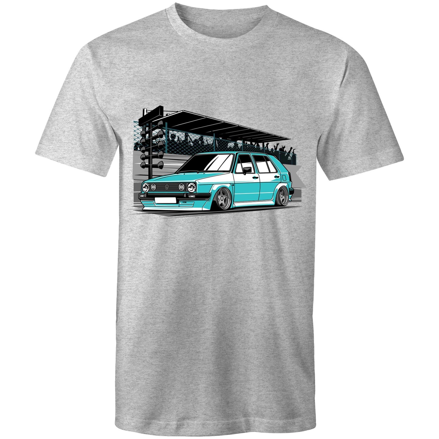 Volkswagon Golf MK2 Teal Tee