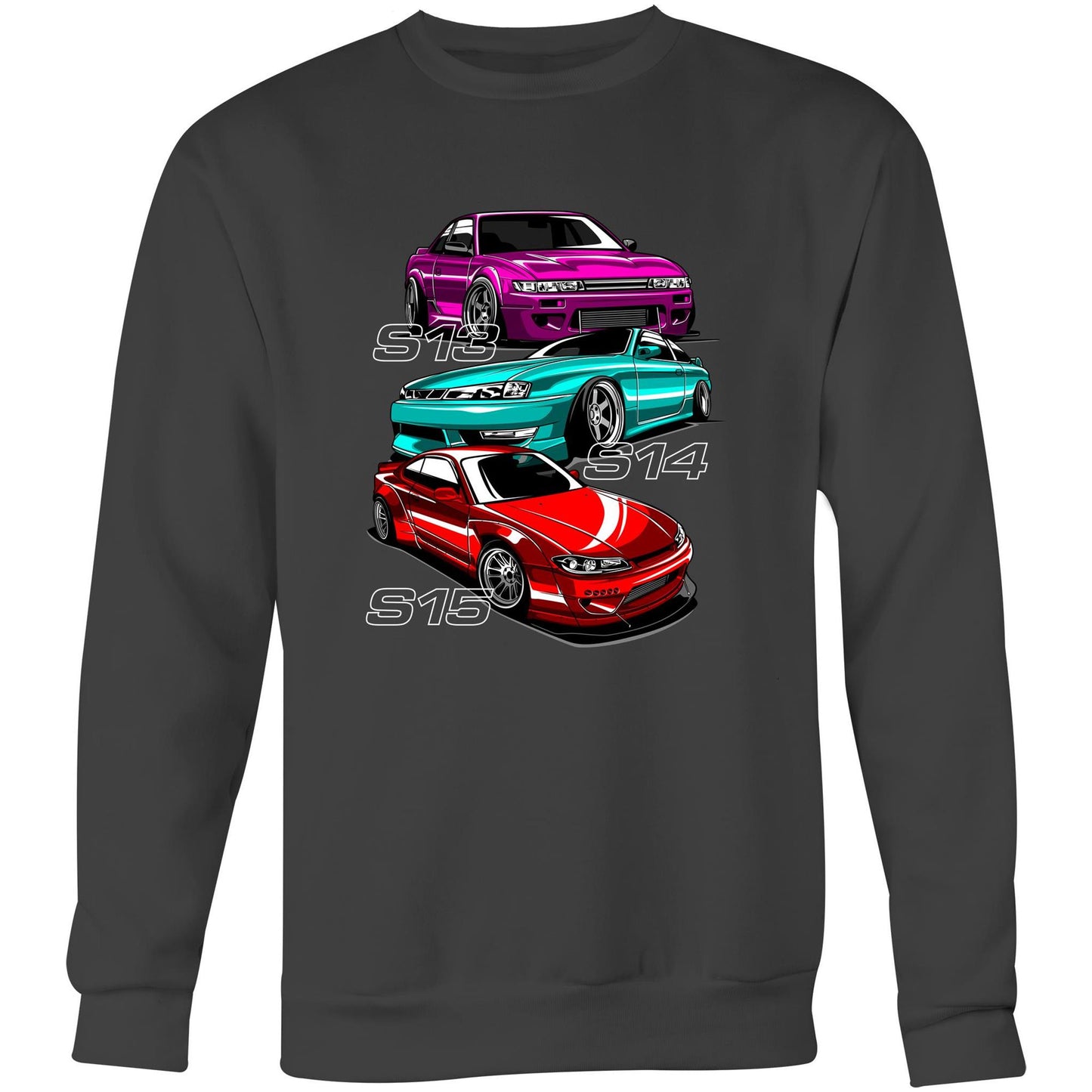 Nissan Silvia Evolution S13 S14 S15 Crewneck