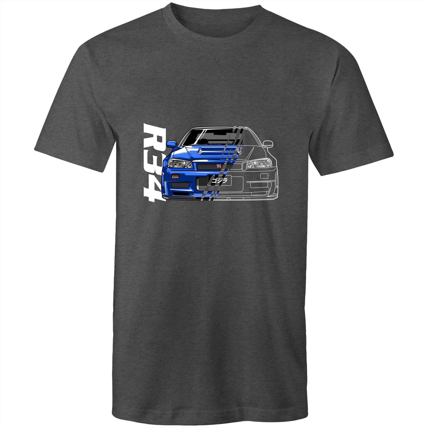 Nissan GT-R R34 Blue Tee