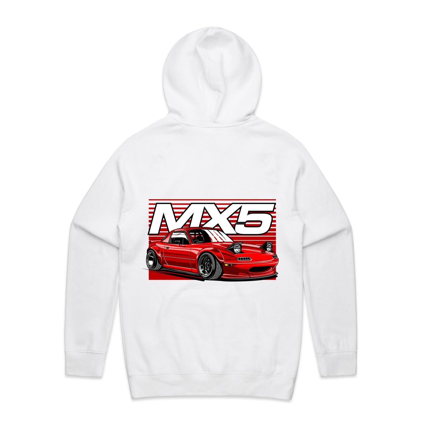 Mazda MX5 Red Hoodie