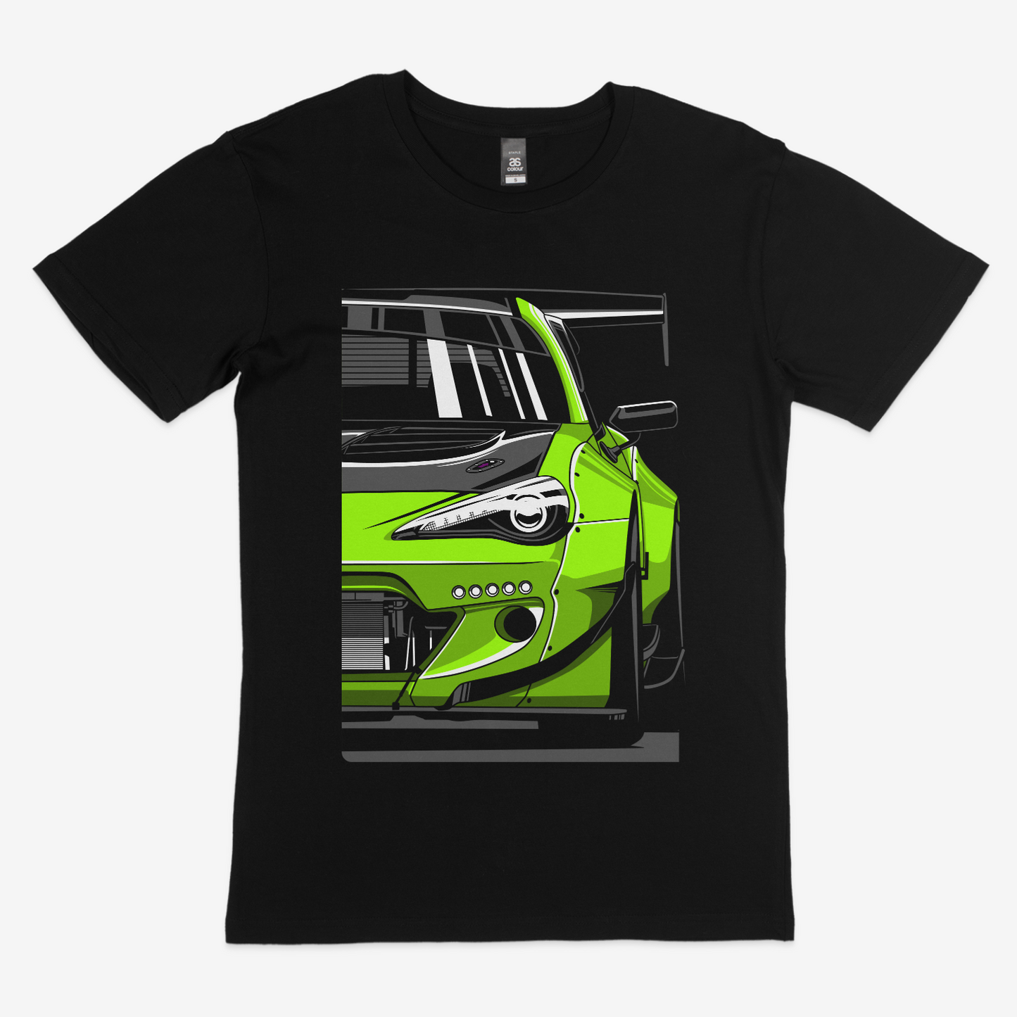 Toyota GT86 Pandem Green Tee