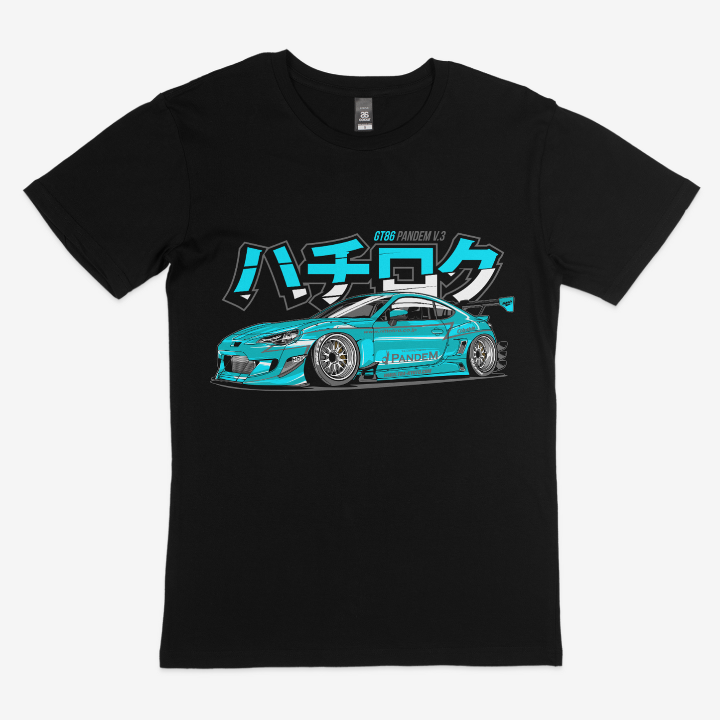 Toyota 86 Pandem V3 Teal Tee